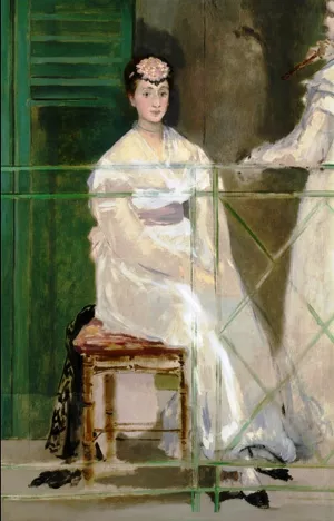 Portrait of Mademoiselle Clauss Study for the Balcony