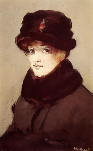 Woman in Furs, Portrait of Mery Laurent